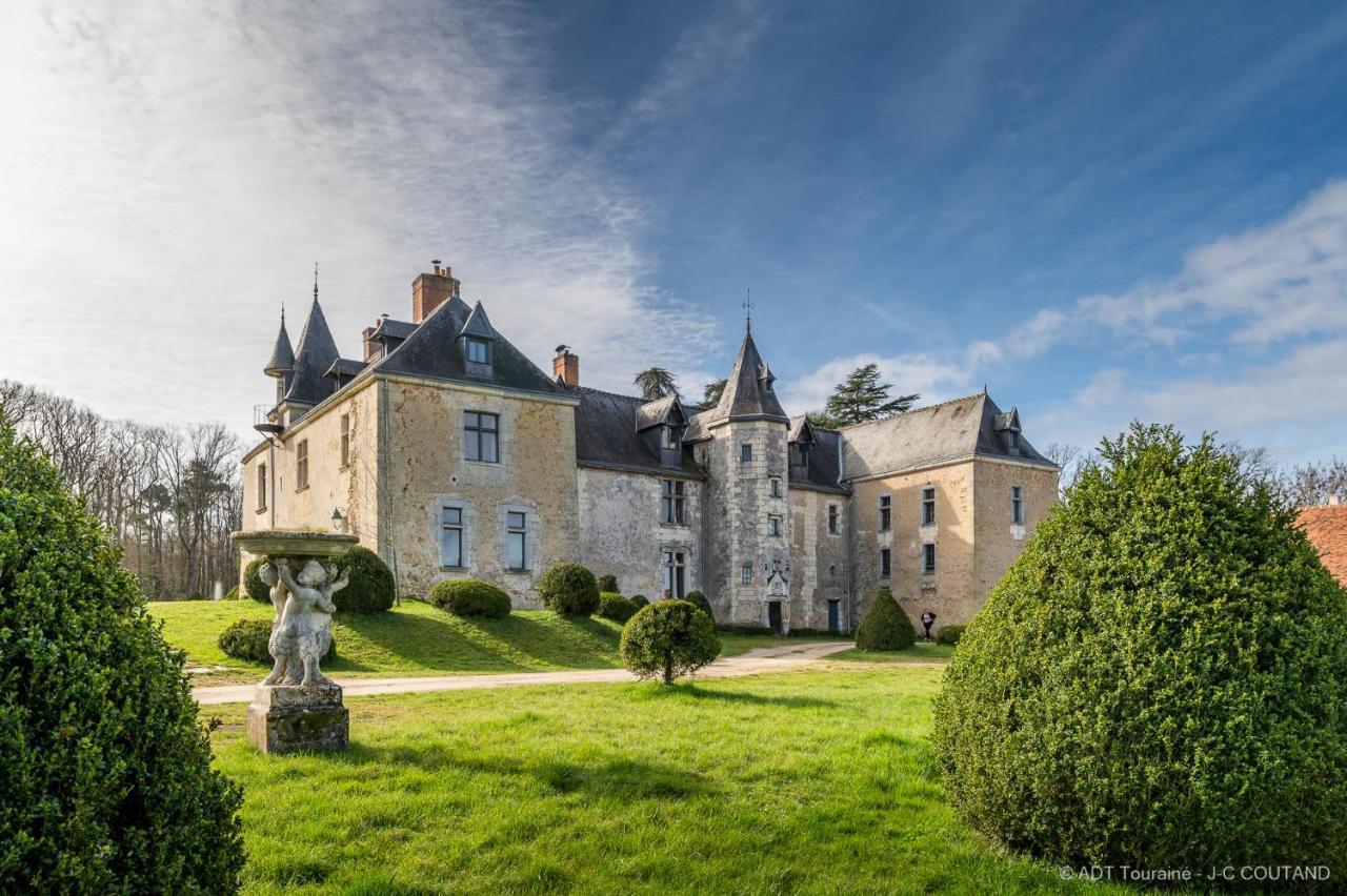 Chateau De Valesne Saché Exteriör bild