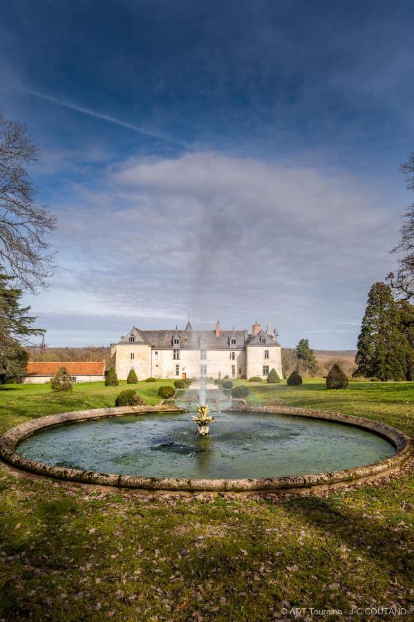 Chateau De Valesne Saché Exteriör bild