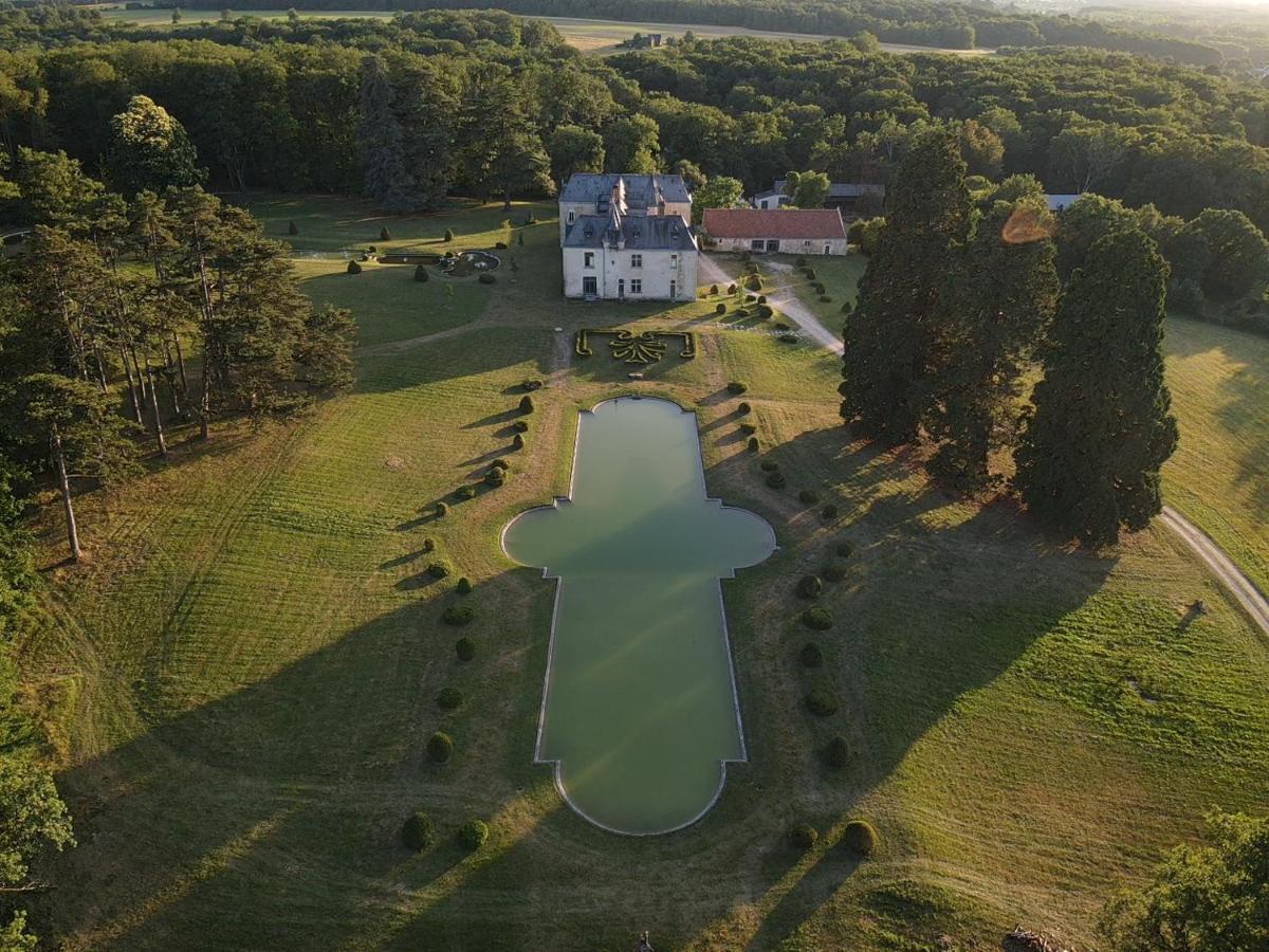 Chateau De Valesne Saché Exteriör bild