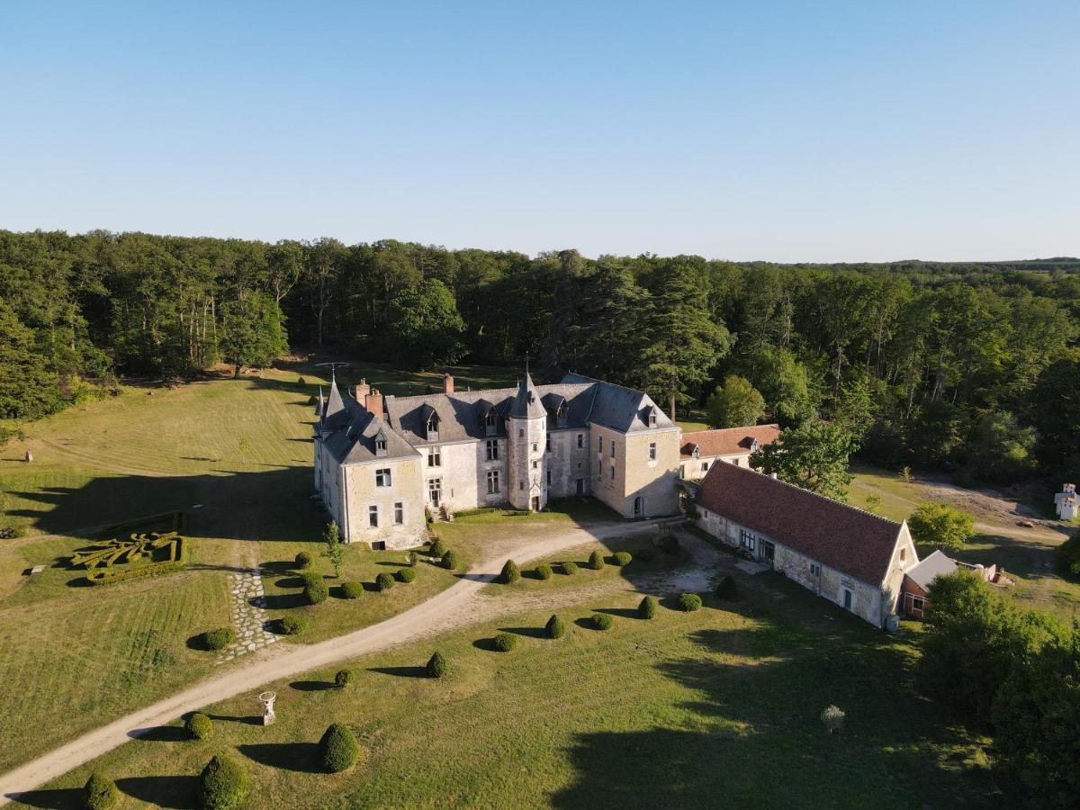 Chateau De Valesne Saché Exteriör bild